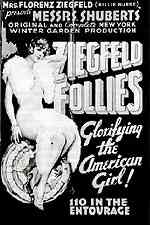 Early poster for the Ziegfeld Follies